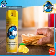 PLEDGE®-MULTI FURNITURE POLISH SPRAY | NATURAL BEAUTY LEMON | WOOD | LEATHER | GRANITE | S/STEEL