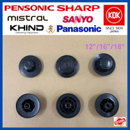 KDK/PANASONIC/KHIND/PENSONIC/SHARP/MISTRAL Fan Blade Knob Blade Cap Blade Lock Spare Parts #ReadyStock