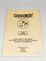 CONCORDE COVER CONTOUR A4 220GRAM 80248
