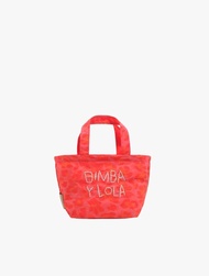 BIMBA Y LOLA - PINK LEOPARD NYLON MINI BAG