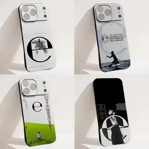 D-Drain Gang E-Ecco2k gLoss Phone Case For iPhone 17,16,15,14,13,12,X,XS,8,7,Pro,Max,Plus,E,SE4,Air,
