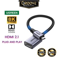 UGREEN Micro HDMI to HDMI 2.1 Adapter 8K 60Hz 4K 240Hz 48Gbps HDR Raspberry Pi 5 Camera Hero 5 PS5 M