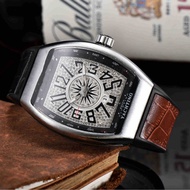 2026 Fashion Sports 2021 Flange Diamond English Watch Men Women Watch Barrel Shape Dial Full Diamond