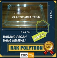 RAK MIKA RAK KULKAS POLYTRON 1 PINTU DAN 2 PINTU SIZE 445CM X 28CM 100%ORIGINAL