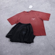 Acne Studio 1996 Chest Pockets Print Label T Shirt Men Women Unisex Loose Casual Office Commuter Sho