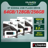 Kingston Pendrive DataTraveler Exodia DTX USB 3.2 Flash Drive Thumb Drive Pendrive (128GB / 64GB / 3