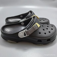 Bai Jingting Same Style Cros Beach Shoes Men Outdoor Classic Trin Hole Shoes Outdoor Baotou Sandals 