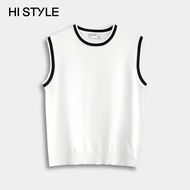HI STYLE Men Sleeveless Vest - White - HSC510202 / Vest Lengan Pendek - Putih