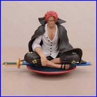 Comic One Piece Shanks Action Figure Drinking Wine Model Dolls Toys For Kids Home Decor Gift Car Ornament Collection