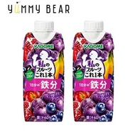 野菜生活一日份鐵元素補充果汁 330ml x 2(平行進口)