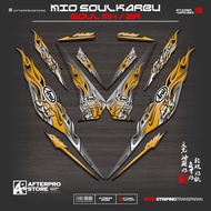 STRIPING MIO SOUL OLD MFX10/SOUL Z CARBON/STICKER SOUL OLD MX/STICKER SOUL ZR CARBON STICKER SOUL 11