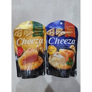 Glico Cheeza Crackers 40g Snack Crispy Cheese Flavor - Original Japanese Biscuits