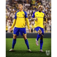 Ronaldo Alnassr Kids Football Jersey Set