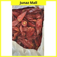Lada kering kelantan tak berapa pedas gemuk besar 500gm / 1kg