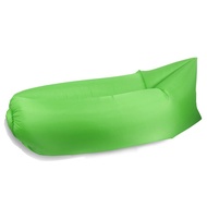 Portable self inflatable air sleeping bag lazy sofa couch