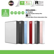 Seagate One Touch External HDD with Password Protection - USB 3.0 for Windows and Mac / Hard Drive /