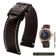 ✧▨ สายนาฬิกาหนังแท้คุณภาพสูงสำหรับ Oris Holey Diving Series 65 Reengraved Aviation Certina Men Watch