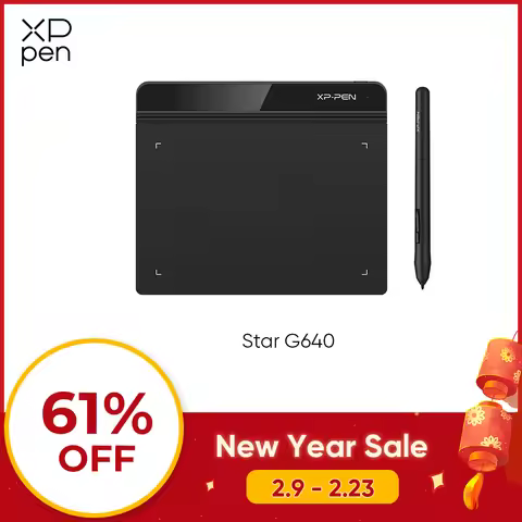 XPPen Star G640 Graphics Tablet Version B 6 Inch Digital Drawing Tablet for OSU Game Art Online Educ