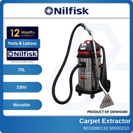Nilfisk Viper CAR275-EU 75L Carpet Extractor | Heavy Duty Industrial Carpet Cleaner 230V