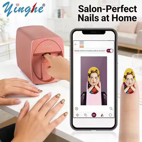 O2nails Mobile Nail Printing System M1 - 3D Digital Technology For Salon Investment With Smartphone 