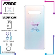 Back Battery Cover For Samsung S10 Plus G975F G975 Glass Housing