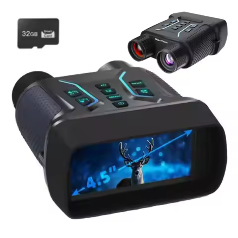 8X Zoom 4K Digital Infrared Night Vision Binocular Telescope for Hunting Camping Professional 350m-4