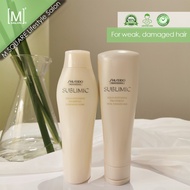 Shiseido SMC Aqua Intensive Shampoo 250ML + Aqua Intensive Treatment (Weak , Damaged Hair) 250g[Ready stock]