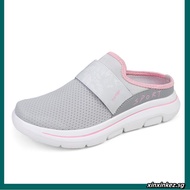 [35-48]lightweight women Half shoes mesh Slip on Shoes Causal shoes for women