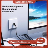 1 To 4 Internet Splitter Adapter with USB Power Cable 1000Mbps Network Connector Splitter HUB High S