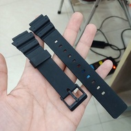 [TẶNG CHỐT] Dây đồng hồ cao su Casio Mrw-200H Mrw200H Mrw 200 Mrw 200h CAO CẤP 2 màu đen trắng