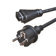 Kord Kuasa Photovoltaic BC05 Solar H07RN-F Penyongsang Mikro Palam EU IP44 Kalis Air Kuasa Tinggi