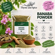 [SUPERFOODS] BANABA POWDER Pure Healthy Organic 25G 50G 100G HMART
