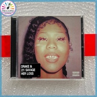 CD-140 Drake & 21 Savage Original CD Album [Sealed] Brand New
