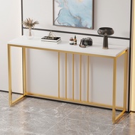 Modern Wall One Long Narrow Table Simple Hallway Entrance Cabinet Foyer Living Room Table