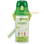 (全新) 日本skater x PIKMIN 皮克敏  輕量直飲式透明水壺（480ml）