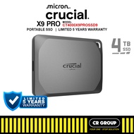 Crucial X9 Pro External Portable SSD - 1TB/2TB/4B (5Yrs Crucial Warranty)