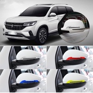 3D Rearview Mirror Reflective Sticker Car-styling Safety Warning Reflective Sticker Car Rearview Mirror Decorative Strip
