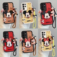Casing SAMSUNG S25Ultra S24Ultra S23Ultra comel Mickey silikon lembut phone casing