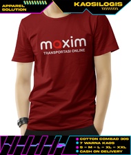 Kaos Maxim Logo Indonesia - Kaosilogis