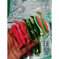 Soft plastic mix colour 8cm / 6cm