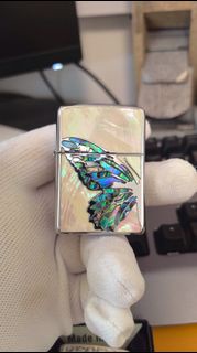 Zippo 蝴蝶貝殼打火機