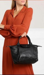 Authentic Longchamp Le Pliage Cuir