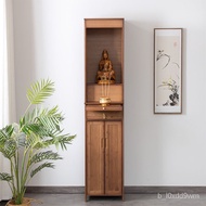 WK🥀Buddha Shrine Altar Household Buddha Cabinet Clothes Closet Altar Buddha Shrine God of Wealth Statue Cabinet Shrine E