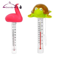 [deevoka] Floating Pool Thermometer -10 C to 50 C / 10 F to 120 F, Cute Design with Large Analog Dis