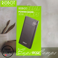 POWERBANK Robot RT190 ORI 100% Kapasitas 10000mAh Dual Port