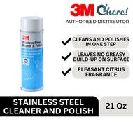 3M 14002 Stainless Steel Cleaner &amp; Polish, 21 Oz