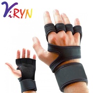 ViRYN 1 Pair Fitness Gloves Weight Lifting Gym Workout Training Wrist Wrap Gym Glove Hiking Glove Mu