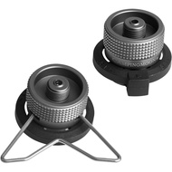 CAMPINGMOON 8oz Butane Canister Adapter Lockable Conver to Screw Type Catridge EN417 Lindal Valve Z1