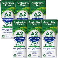 Combo 2 Sữa tươi tiệt trùng nguyên kem Australia's Own A2 Lốc 3x200ml