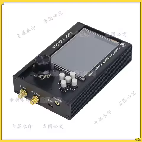 R9 PortaPack H2 + 5 Antennas + Data Cable 1MHz-6GHz SDR Radio Assembled